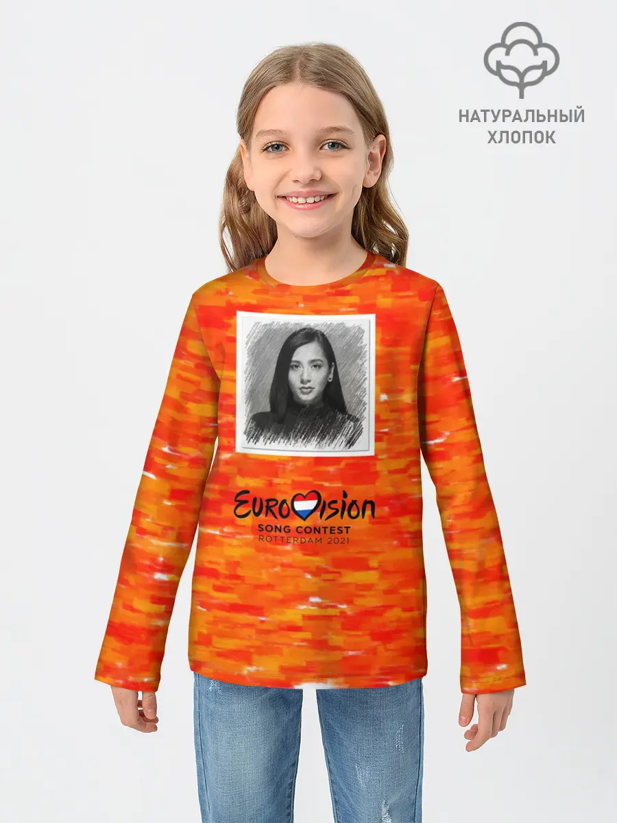 Детский лонгслив / Евровидение 2021 $