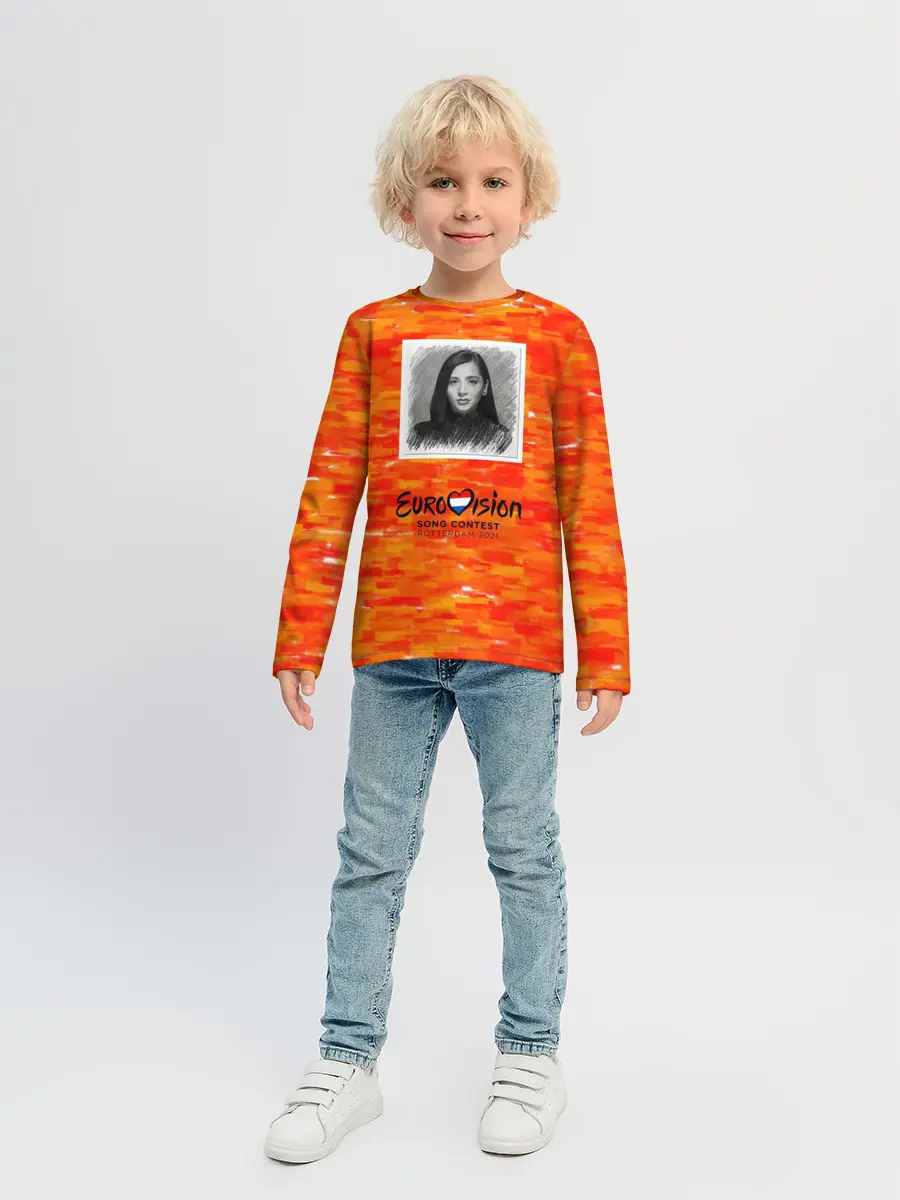 Детский лонгслив / Евровидение 2021 $