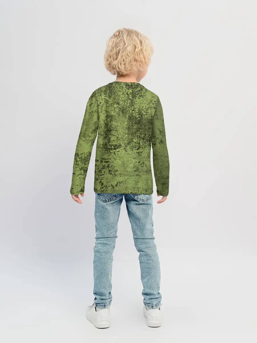 Детский лонгслив / Динозавр из груди | Dino