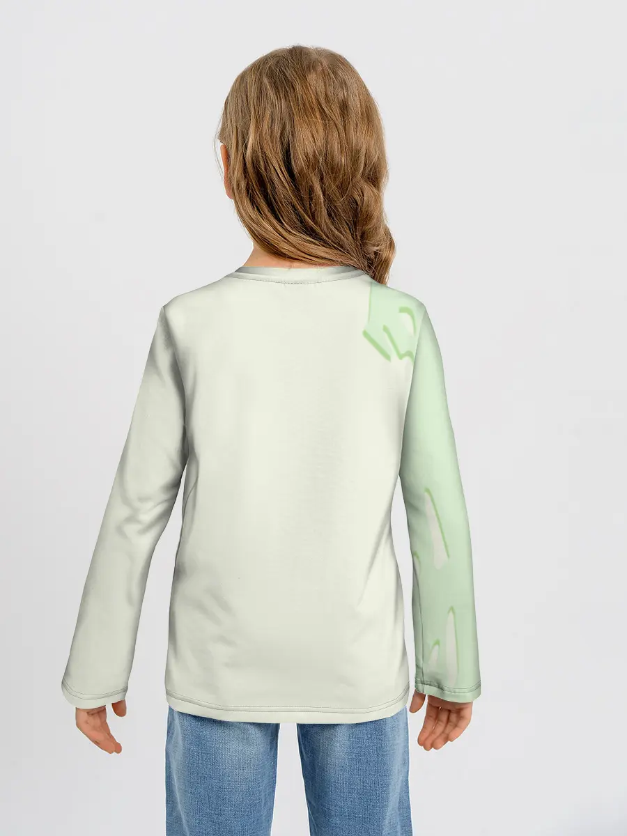 Детский лонгслив / Школа волка