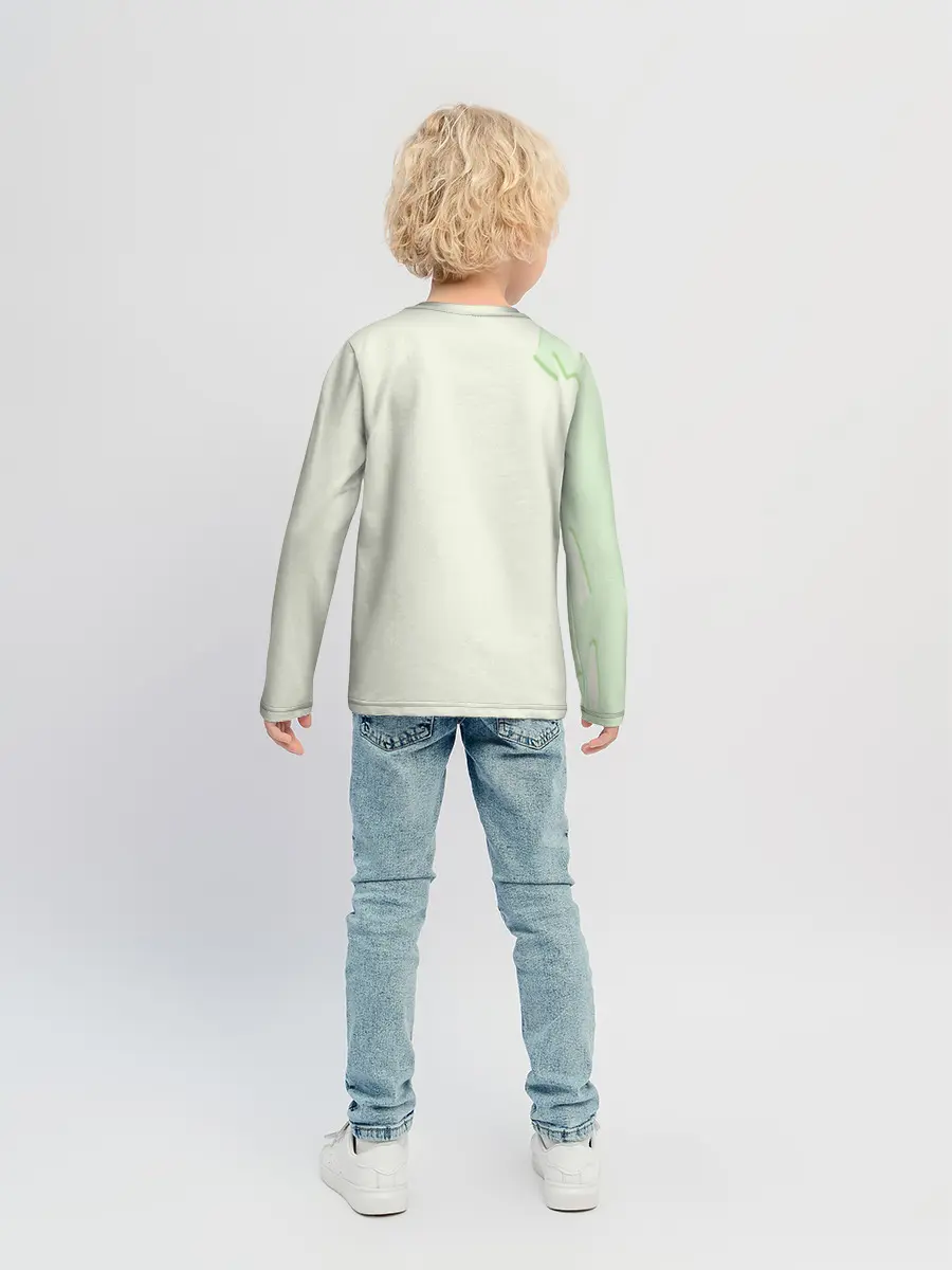 Детский лонгслив / Школа волка