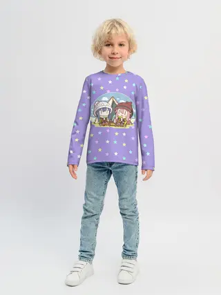 Детский лонгслив / Лагерь