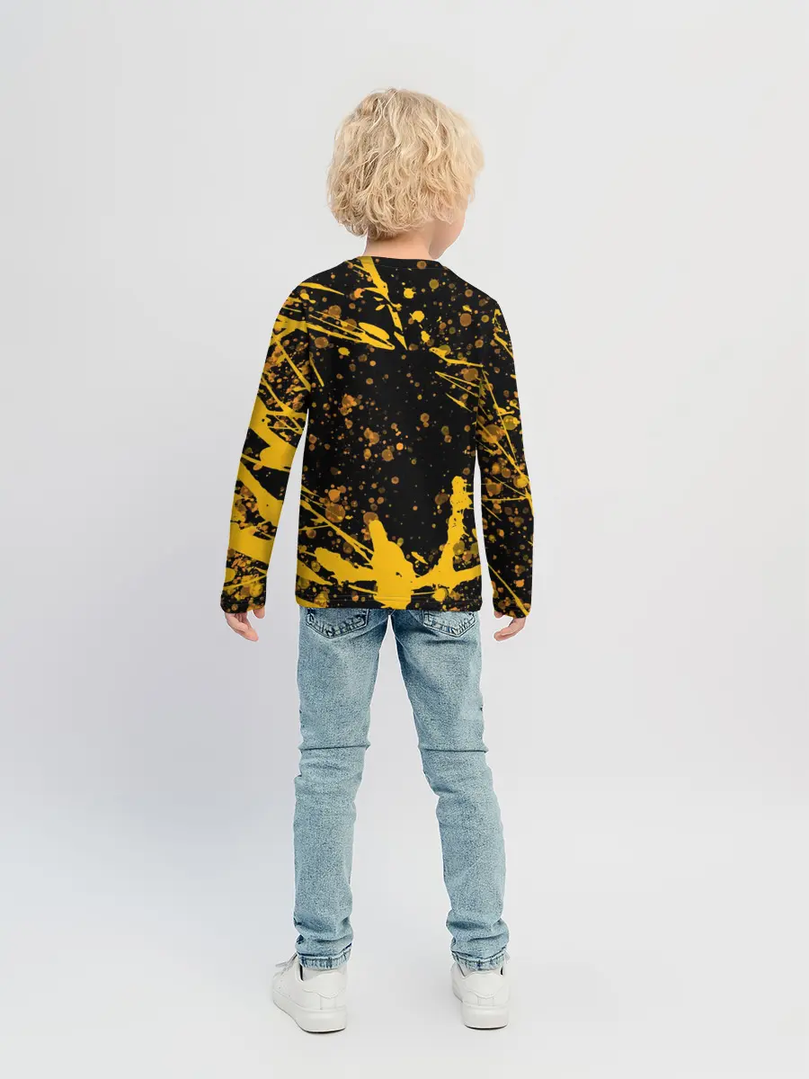 Детский лонгслив / Котобургер