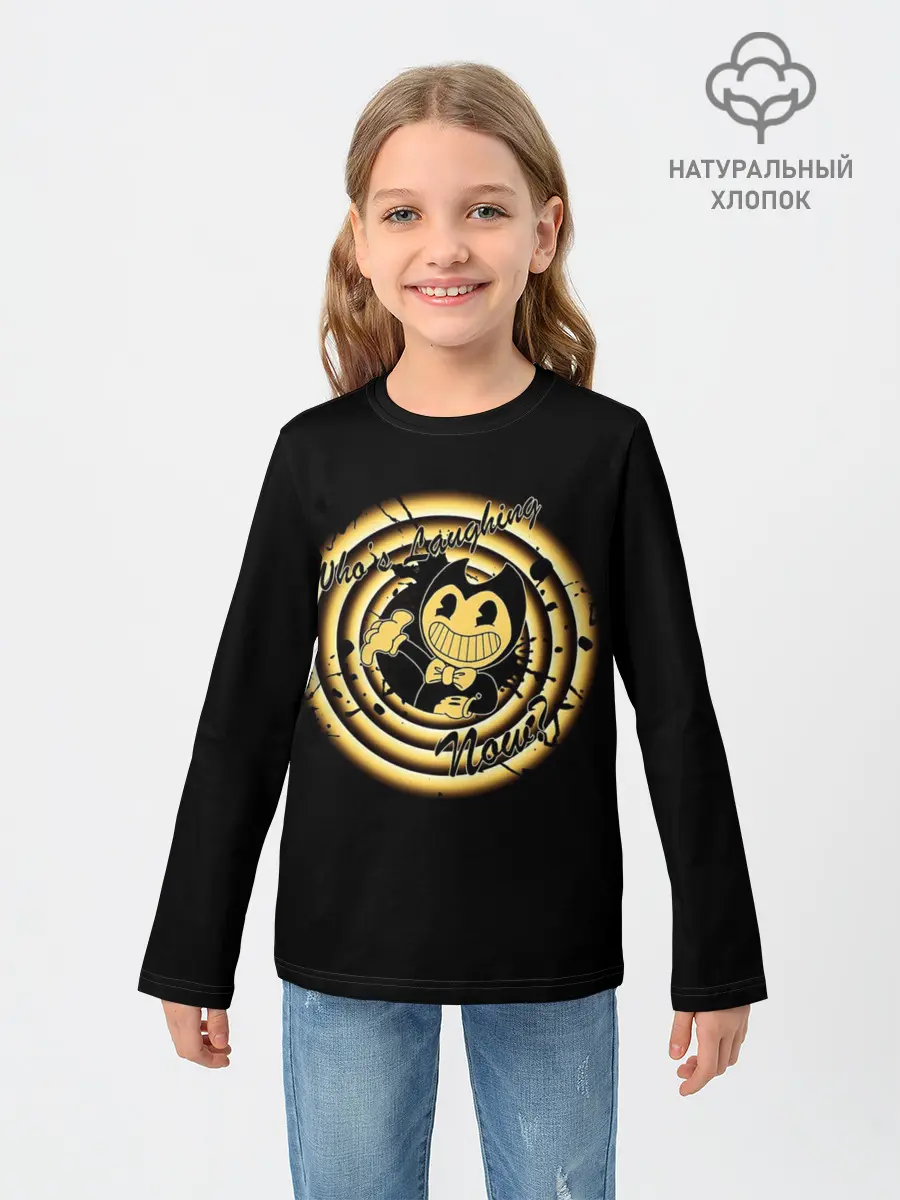 Детский лонгслив / Bendy And The Ink Machine