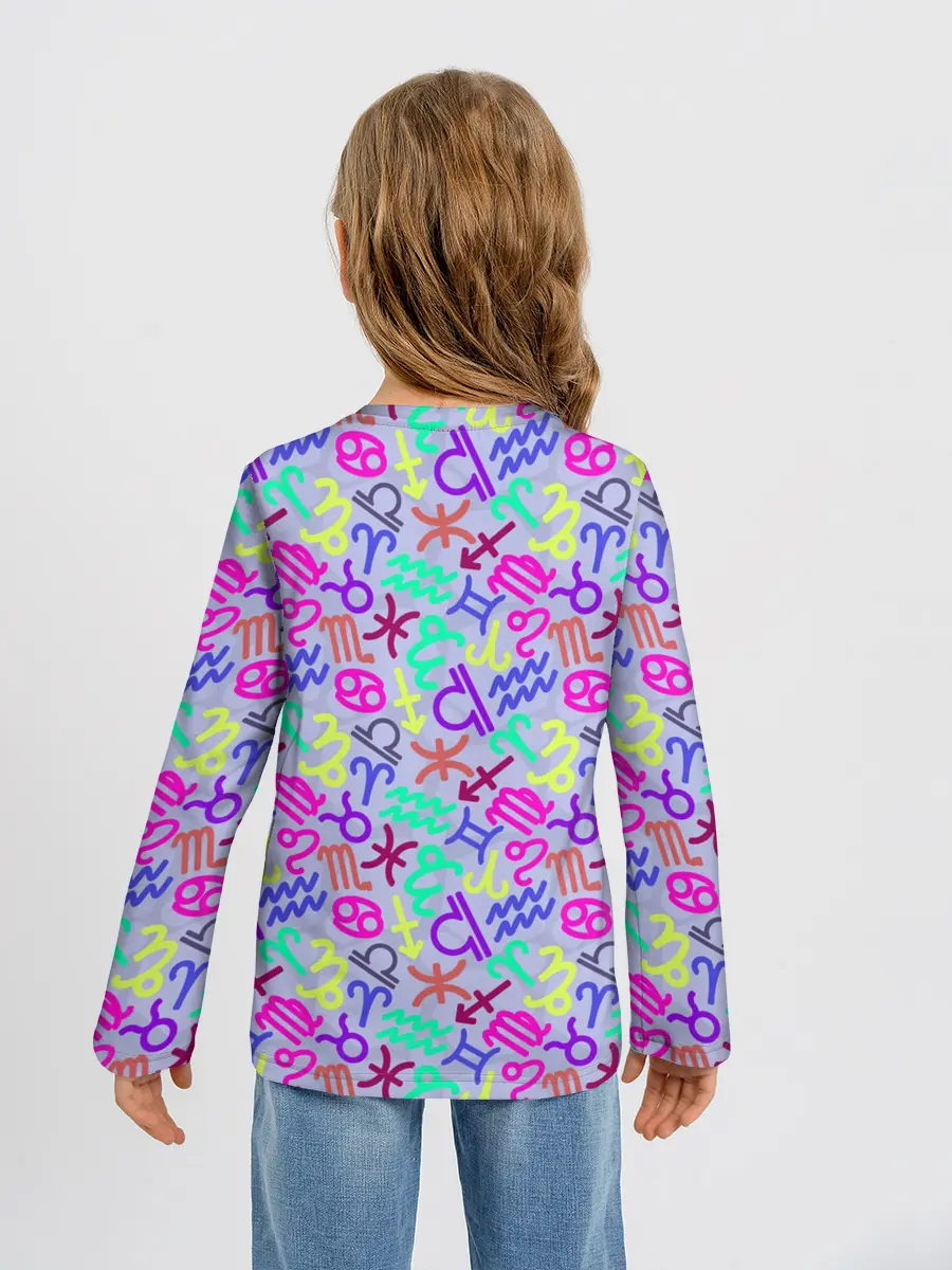 Детский лонгслив / Знаки Зодиака