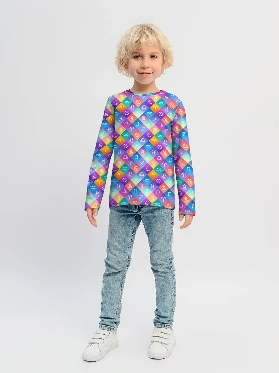 Детский лонгслив / Знаки Зодиака