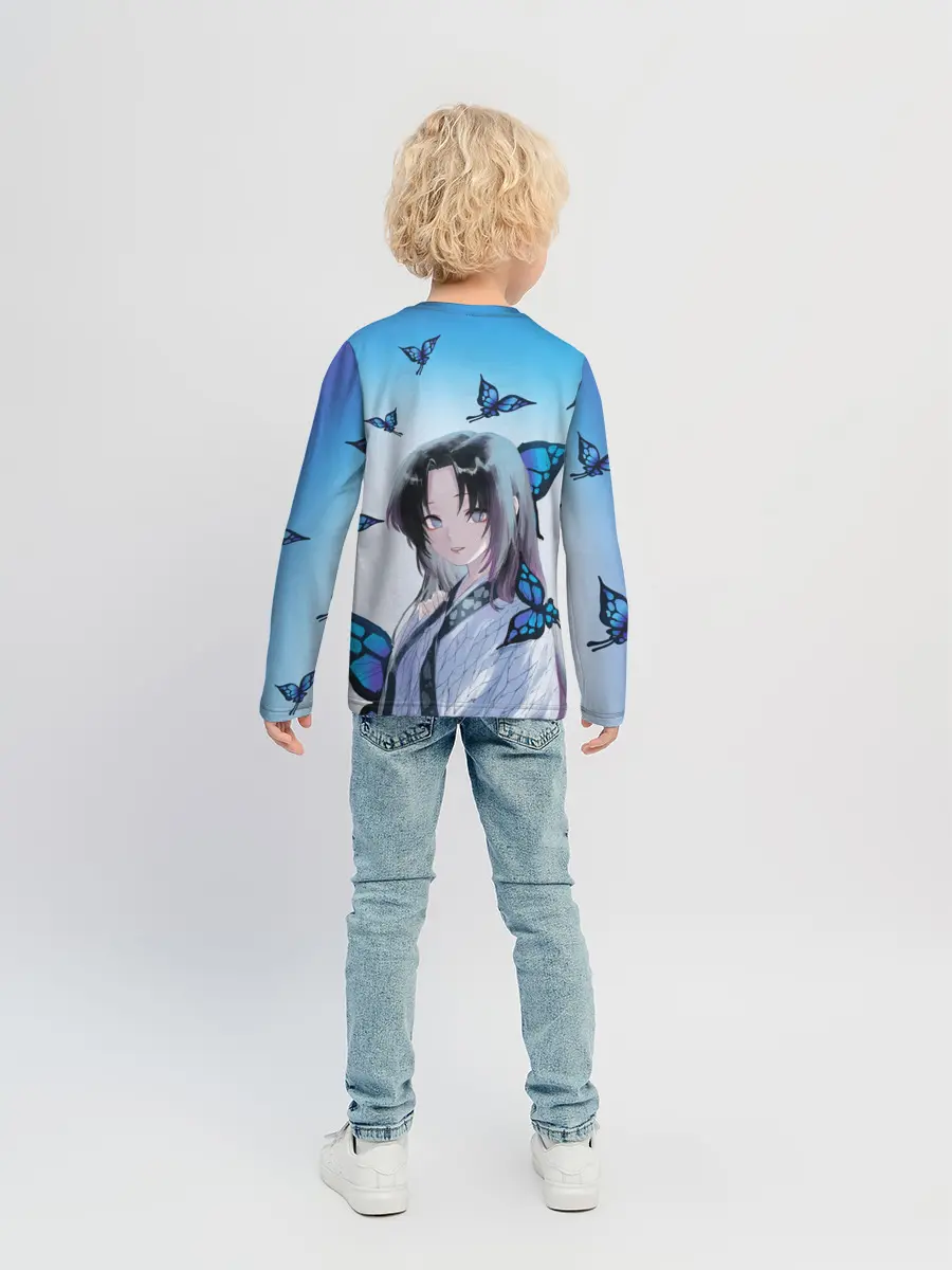 Детский лонгслив / ШИНОБУ КОЧО | KOCHO SHINOBU