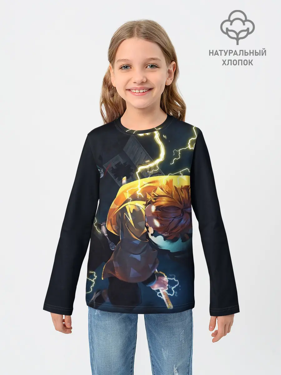 Детский лонгслив / ЗЕНИЦУ АКАЦУМА | ZENITSU