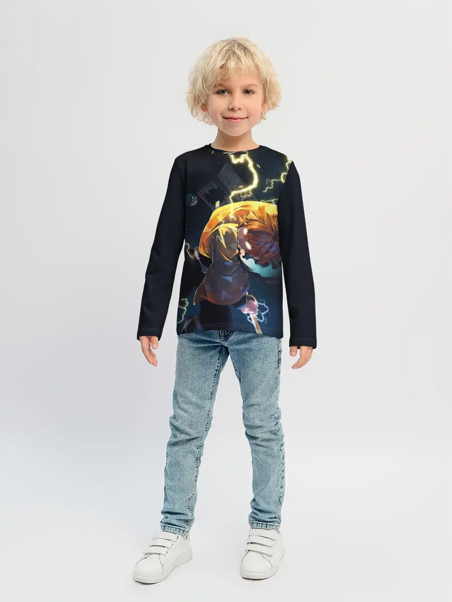 Детский лонгслив / ЗЕНИЦУ АКАЦУМА | ZENITSU