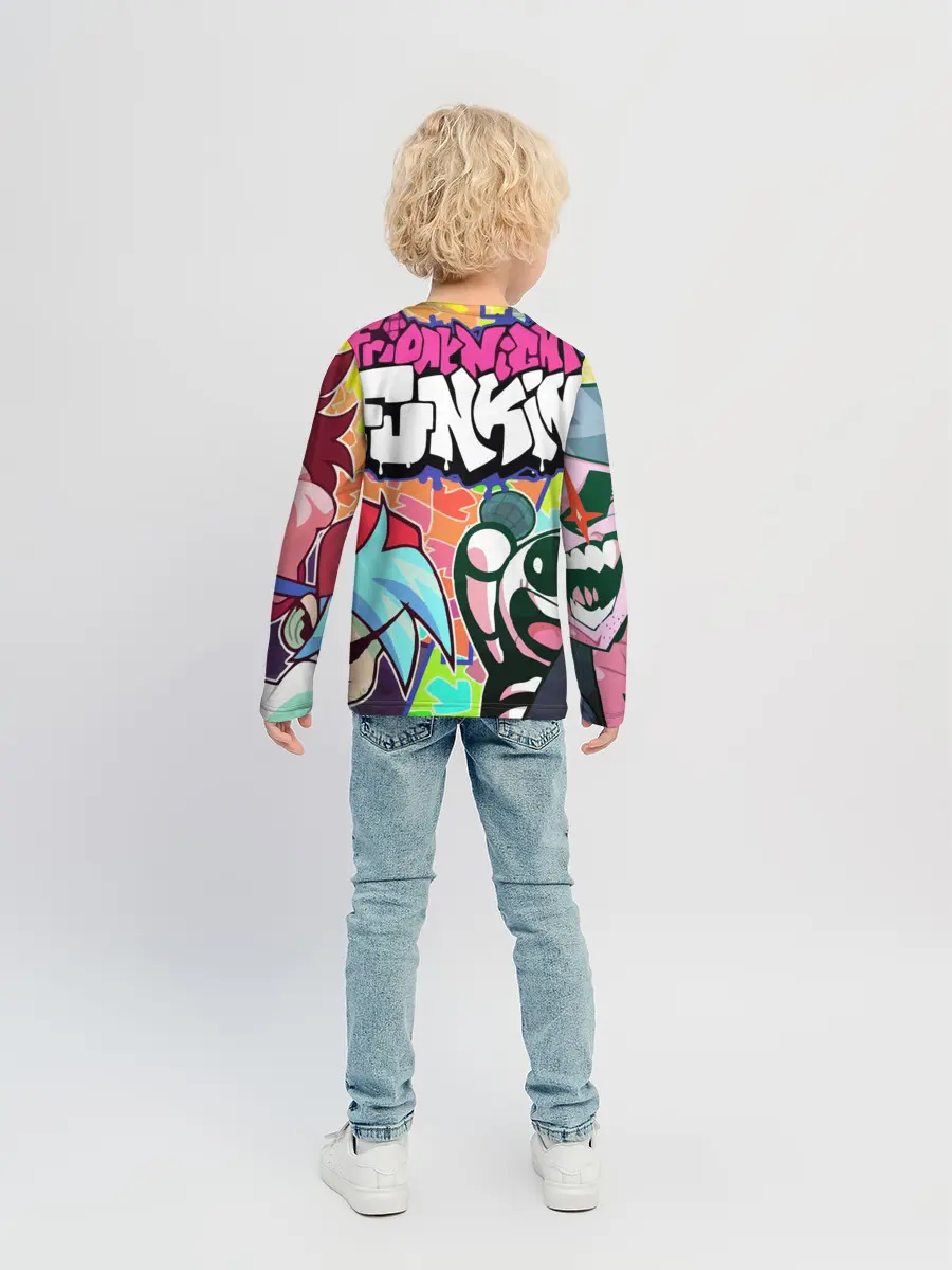 Детский лонгслив / Friday night funkin