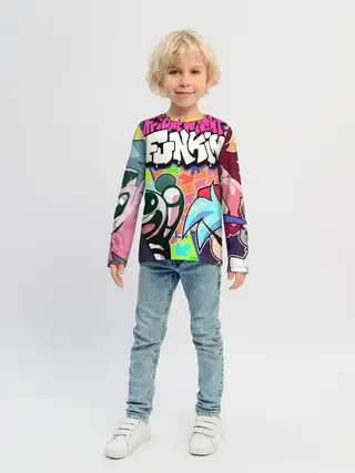 Детский лонгслив / Friday night funkin