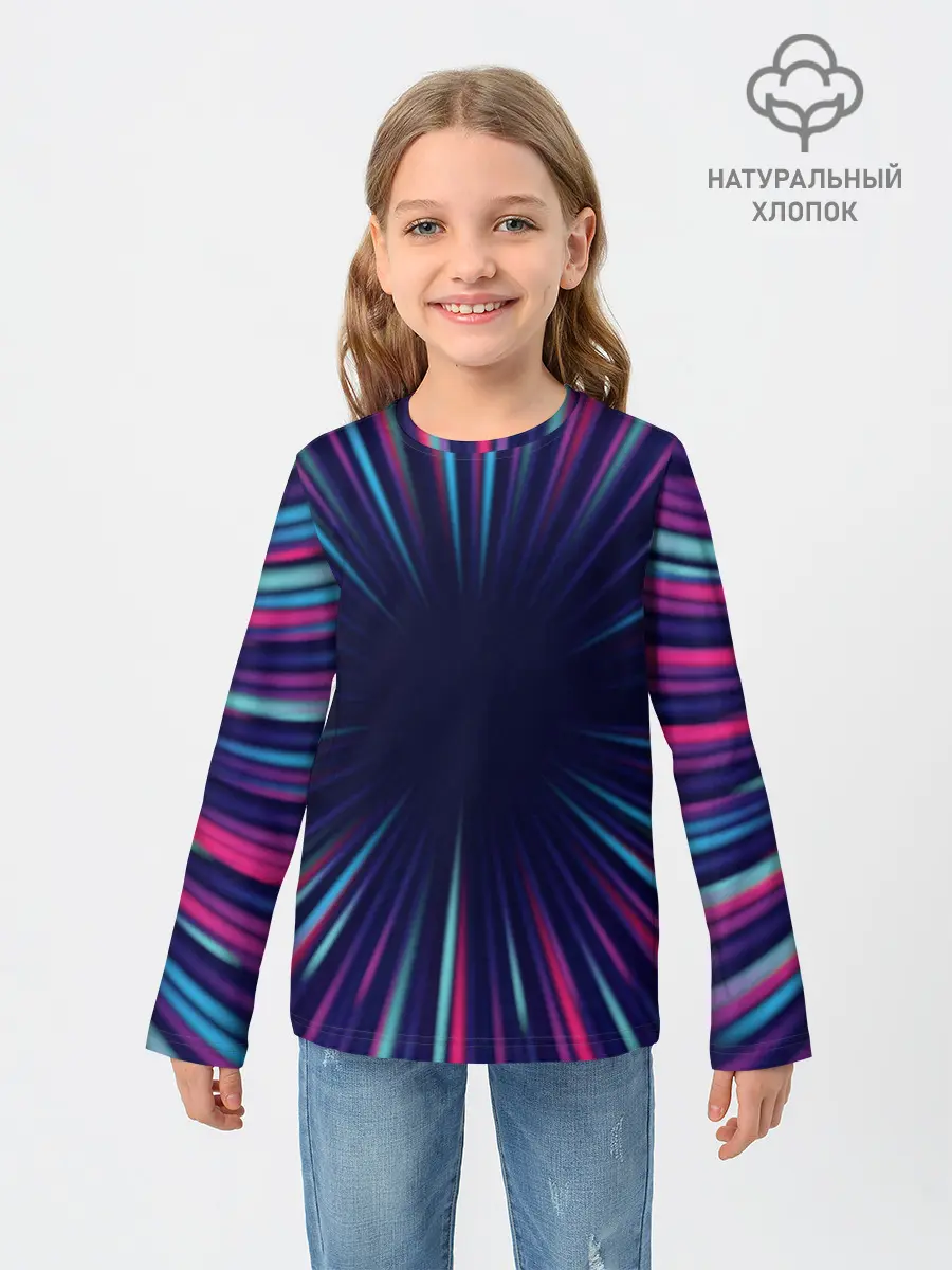 Детский лонгслив / Вспышка Сверхновой