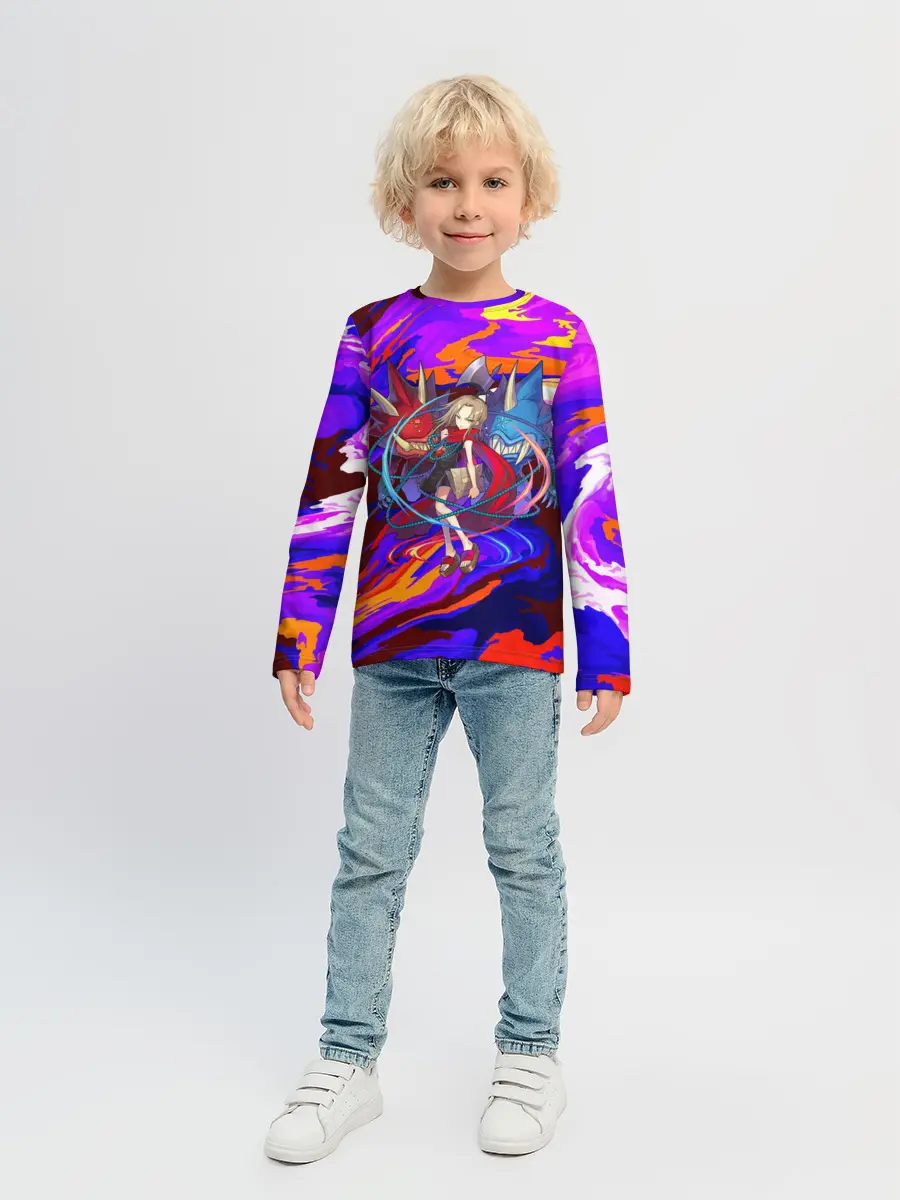 Детский лонгслив / Шаман Кинг | Анна