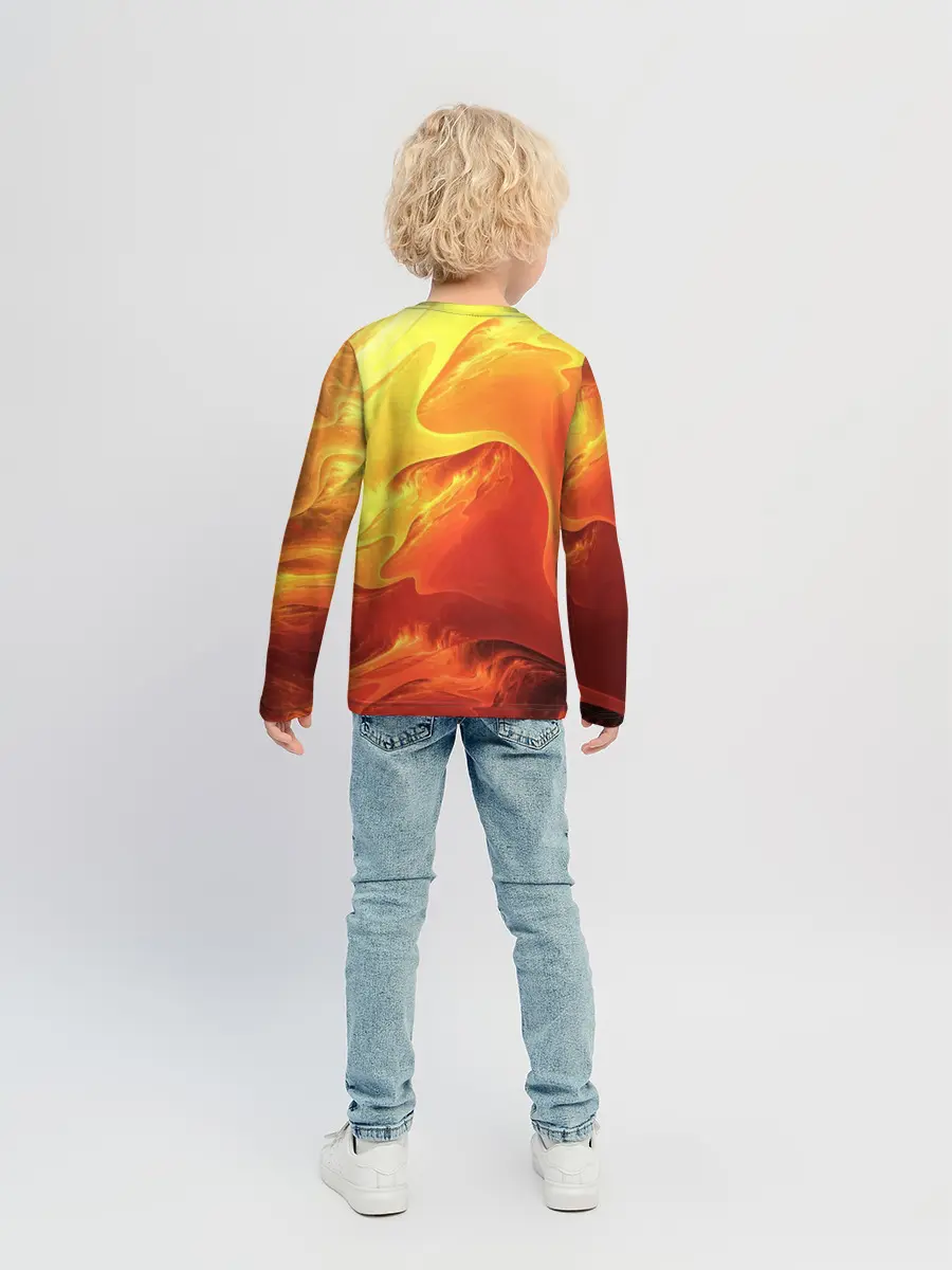 Детский лонгслив / Шаман Кинг | Хао | Зик