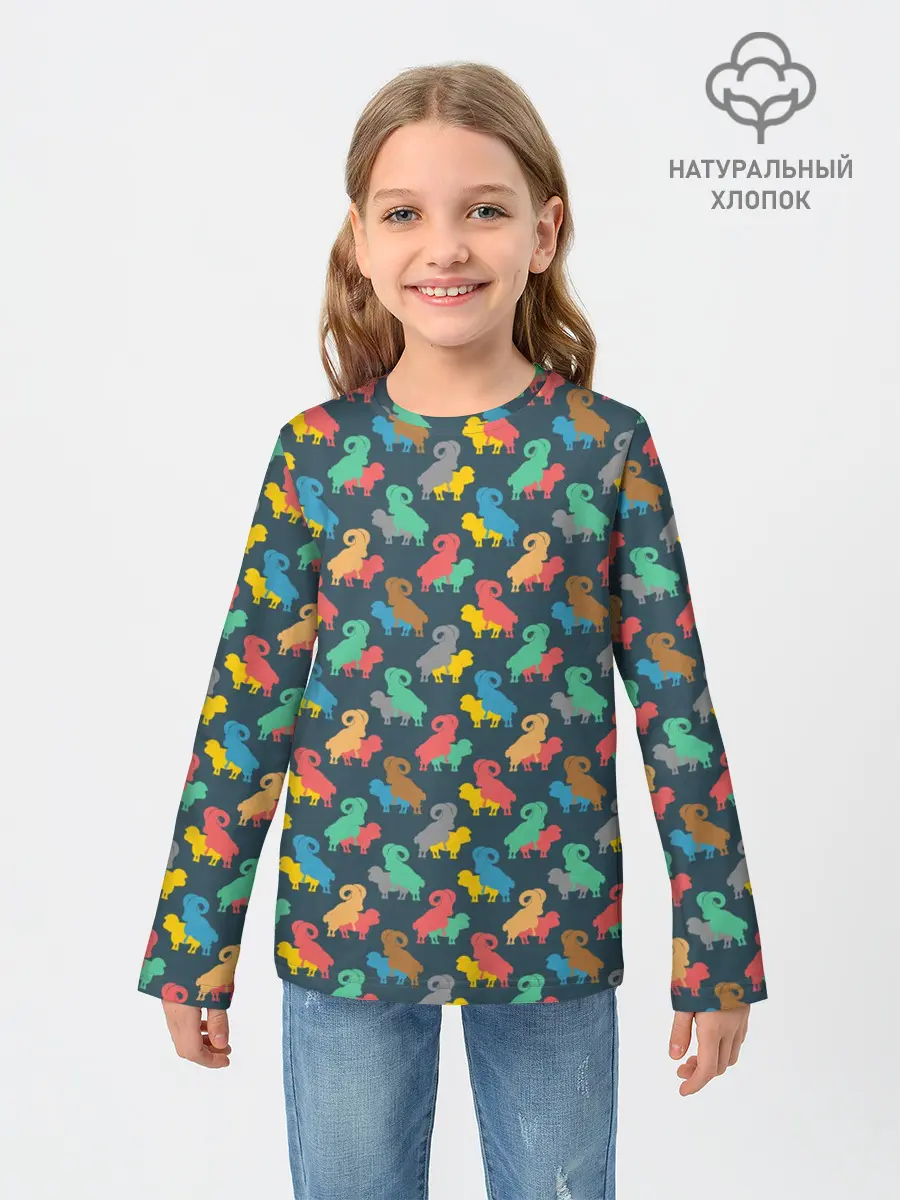 Детский лонгслив / Овен