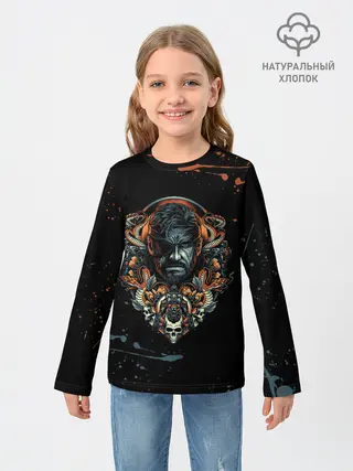 Детский лонгслив / METAL GEAR SOLID SNAKE