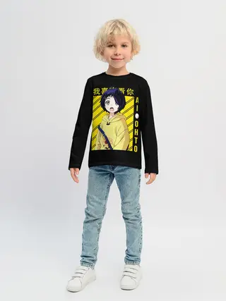 Детский лонгслив / AI OHTO black