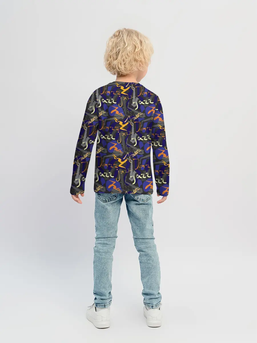 Детский лонгслив / Jazz