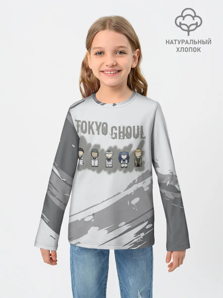 Детский лонгслив / Персонажи Токийского Гуля