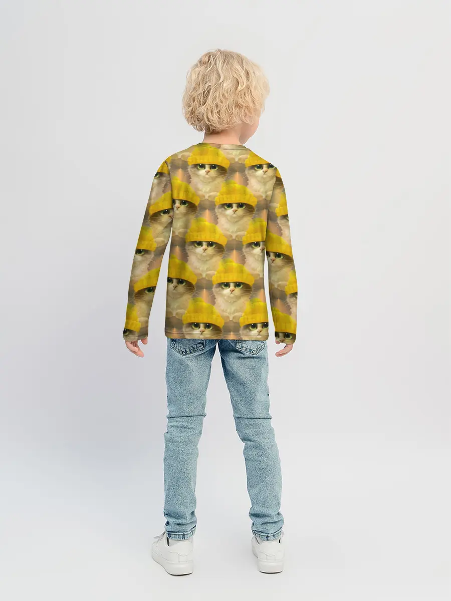 Детский лонгслив / Котята