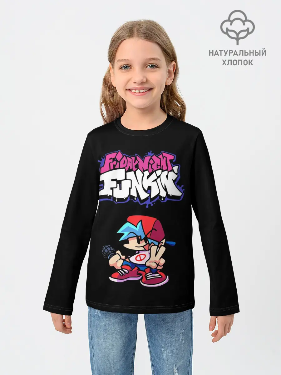 Детский лонгслив / Friday Night Funkin