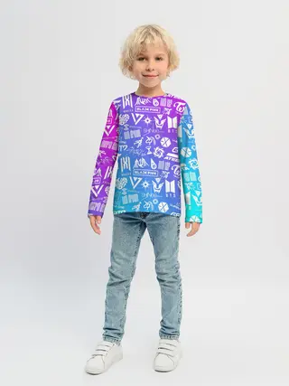 Детский лонгслив / K-POP | Лучшие Группы