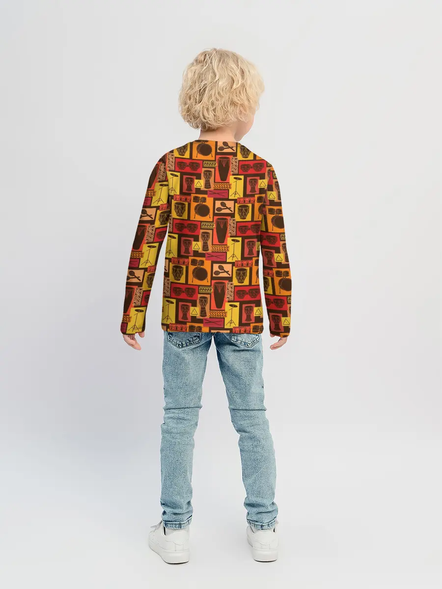 Детский лонгслив / Ударные Инструменты