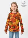 Детский лонгслив / ЦВЕТОЧНЫЙ ОРНАМЕНТ