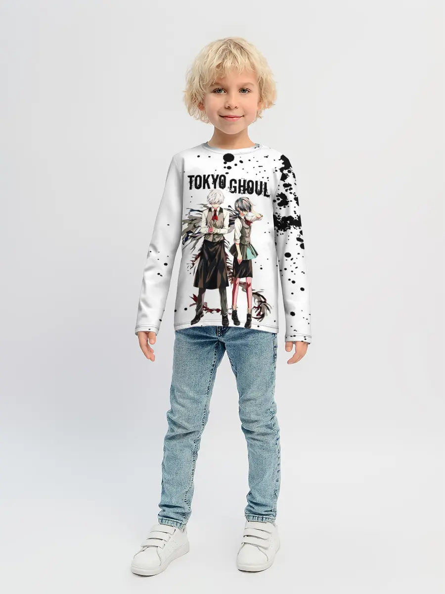 Детский лонгслив / Канеки Кен и Тоука Киришима