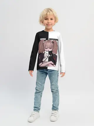 Детский лонгслив / MONOKUMA / JUNKO