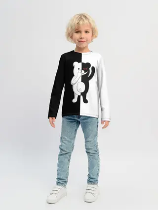 Детский лонгслив / МЕДВЕДЬ МОНОКУМА