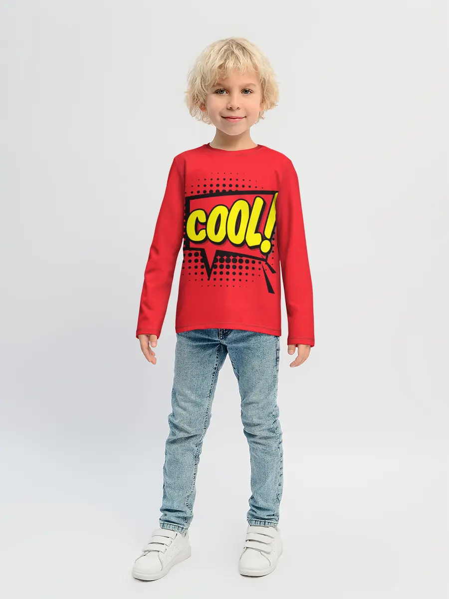 Детский лонгслив / COOL