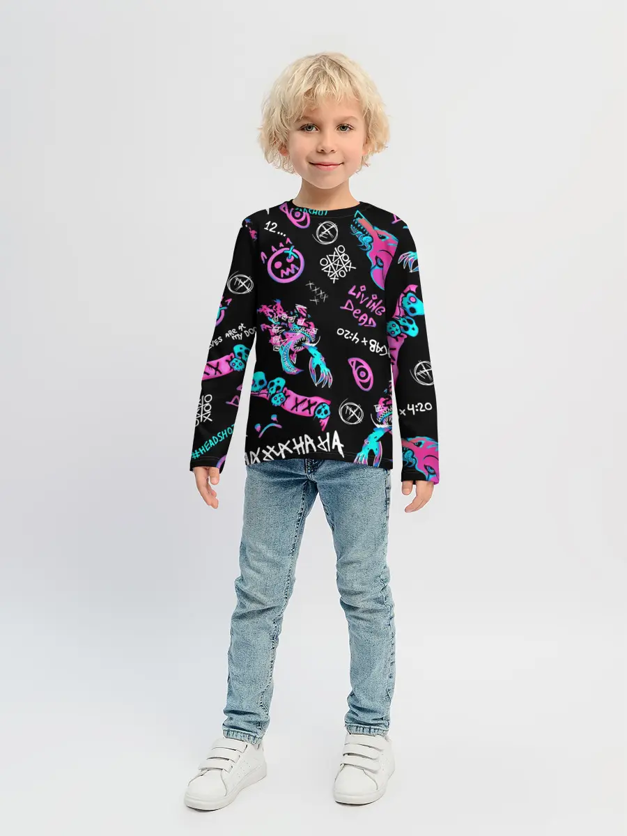 Детский лонгслив / CS GO