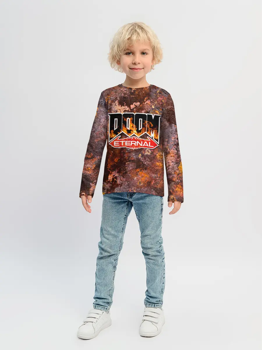 Детский лонгслив / DOOM Eternal