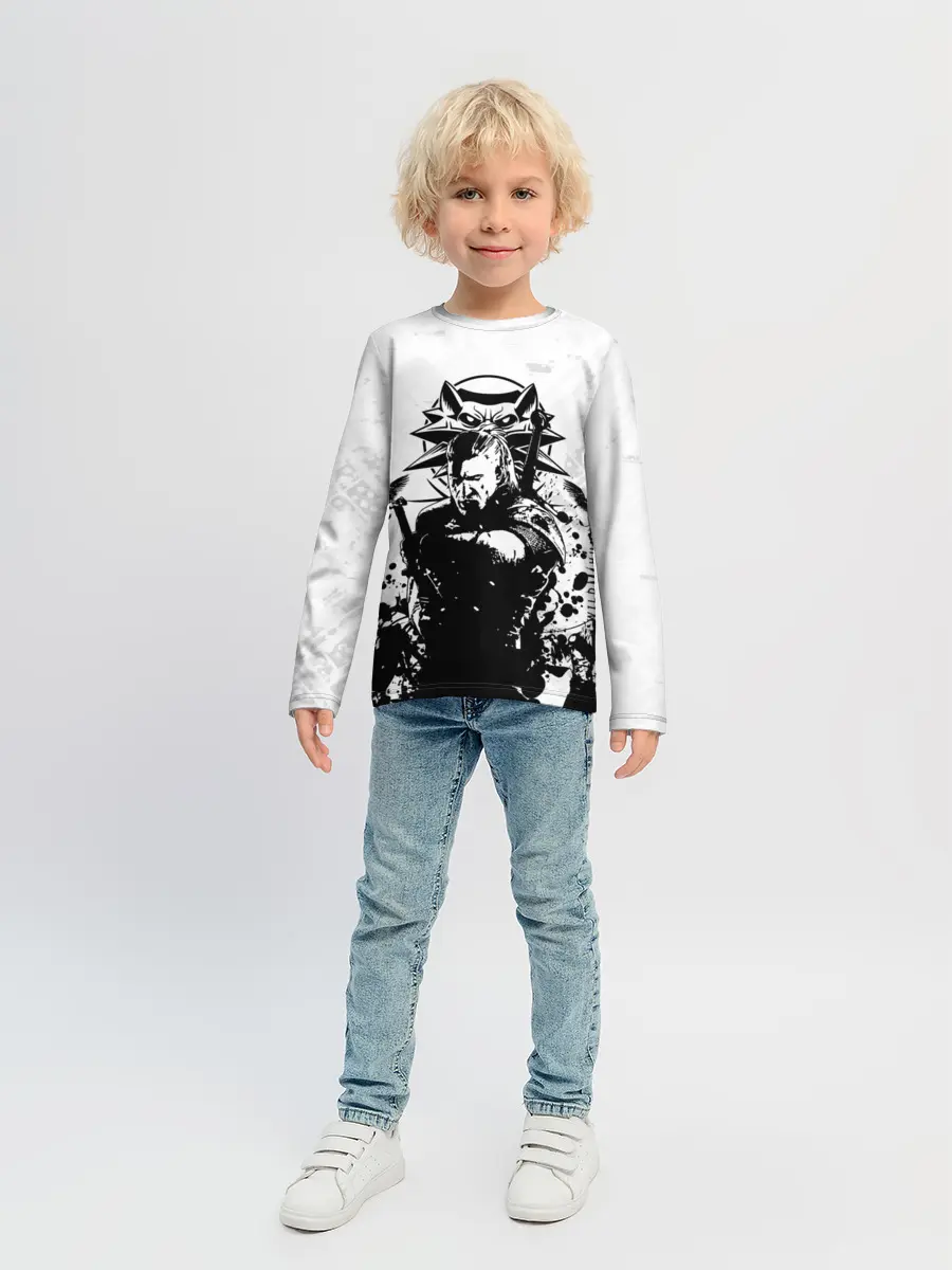 Детский лонгслив / The Witcher 3 / Ведьмак 3