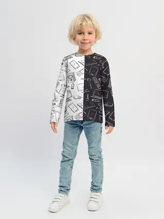 Детский лонгслив / Гаджеты