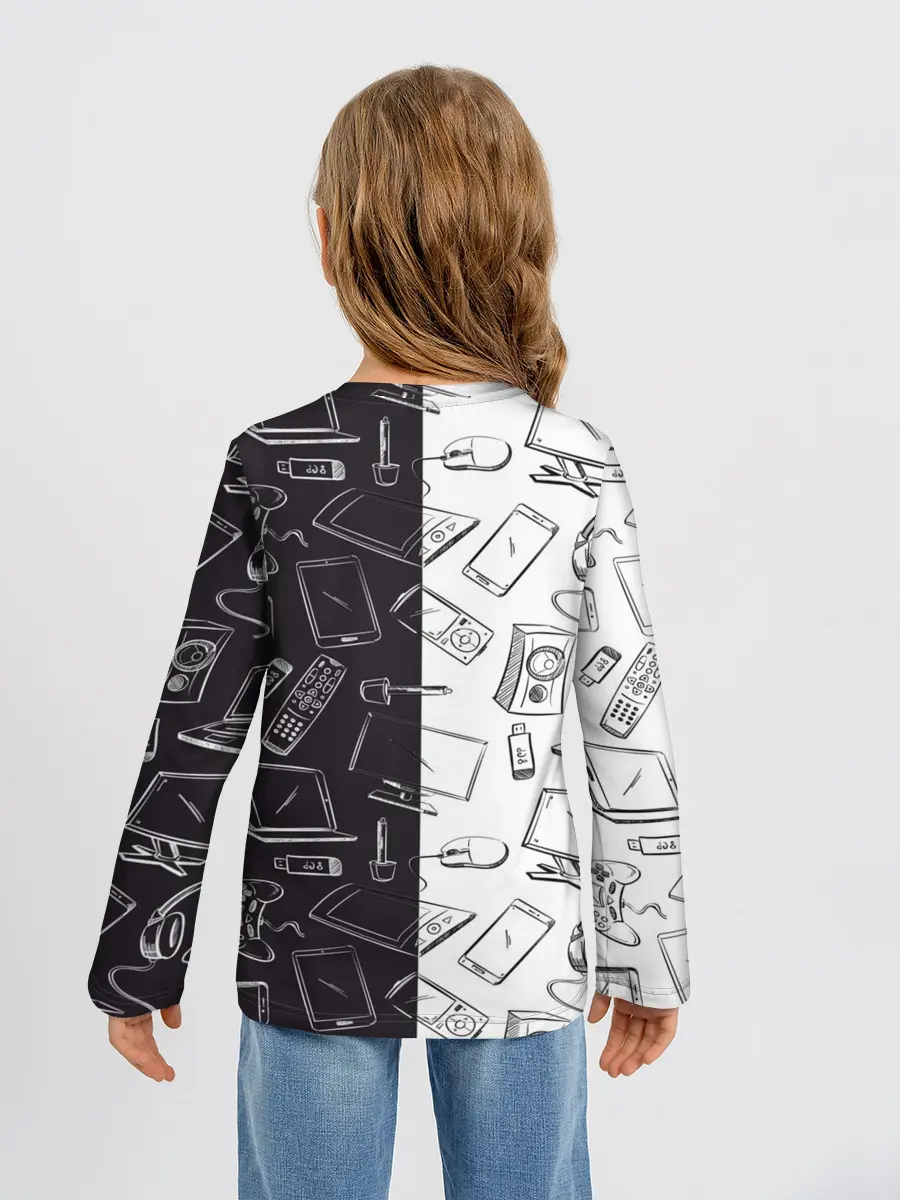 Детский лонгслив / Гаджеты