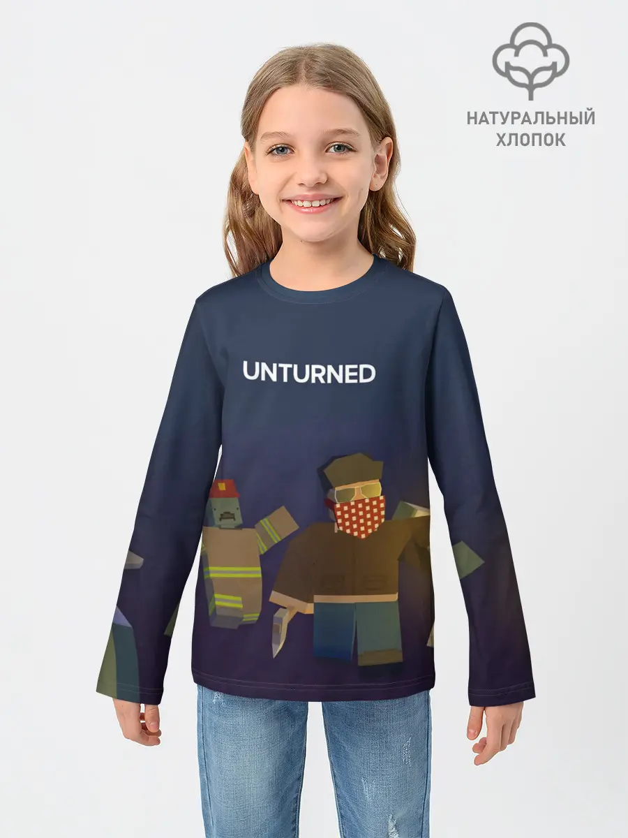 Детский лонгслив / Unturned