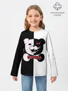 Детский лонгслив / MONOKUMA / МОНОКУМА GLITCH