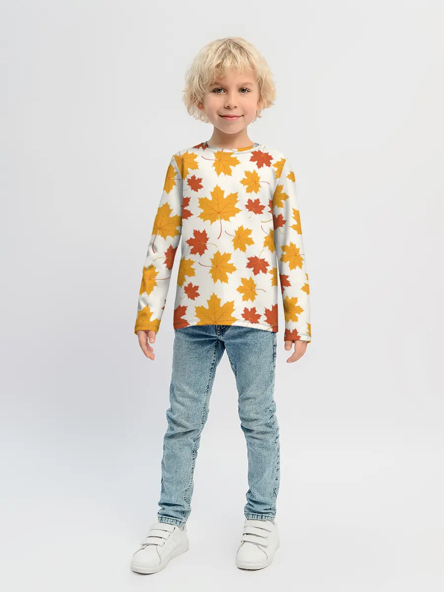 Детский лонгслив / Осень / Autumn