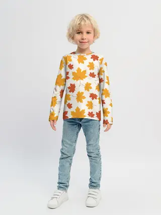 Детский лонгслив / Осень / Autumn