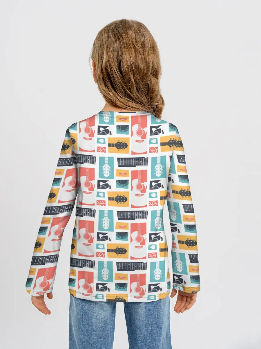 Детский лонгслив / Рок