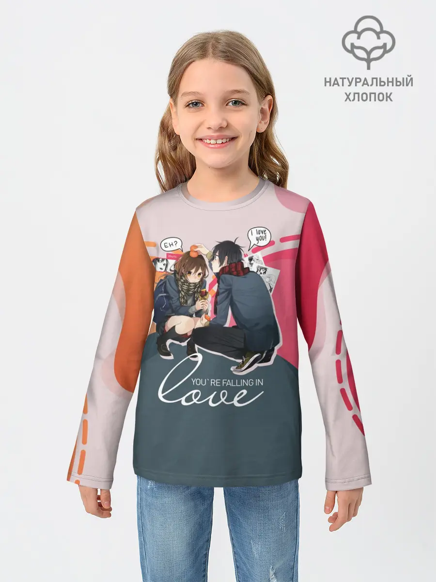 Детский лонгслив / Хори-сан и Миямура-кун