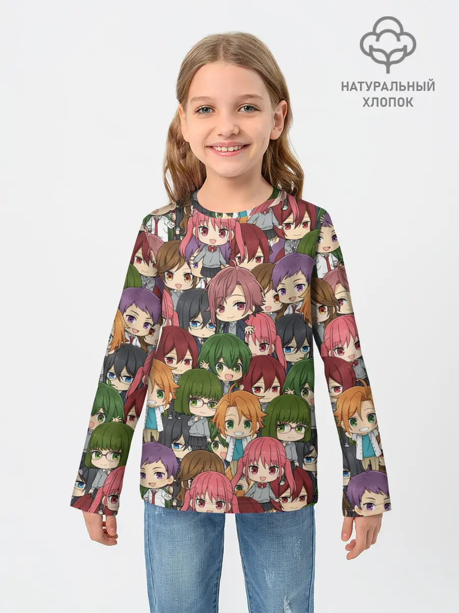 Детский лонгслив / Horimiya Chibi