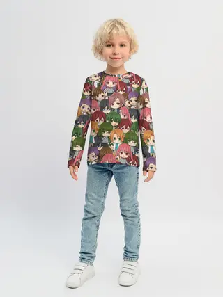 Детский лонгслив / Horimiya Chibi