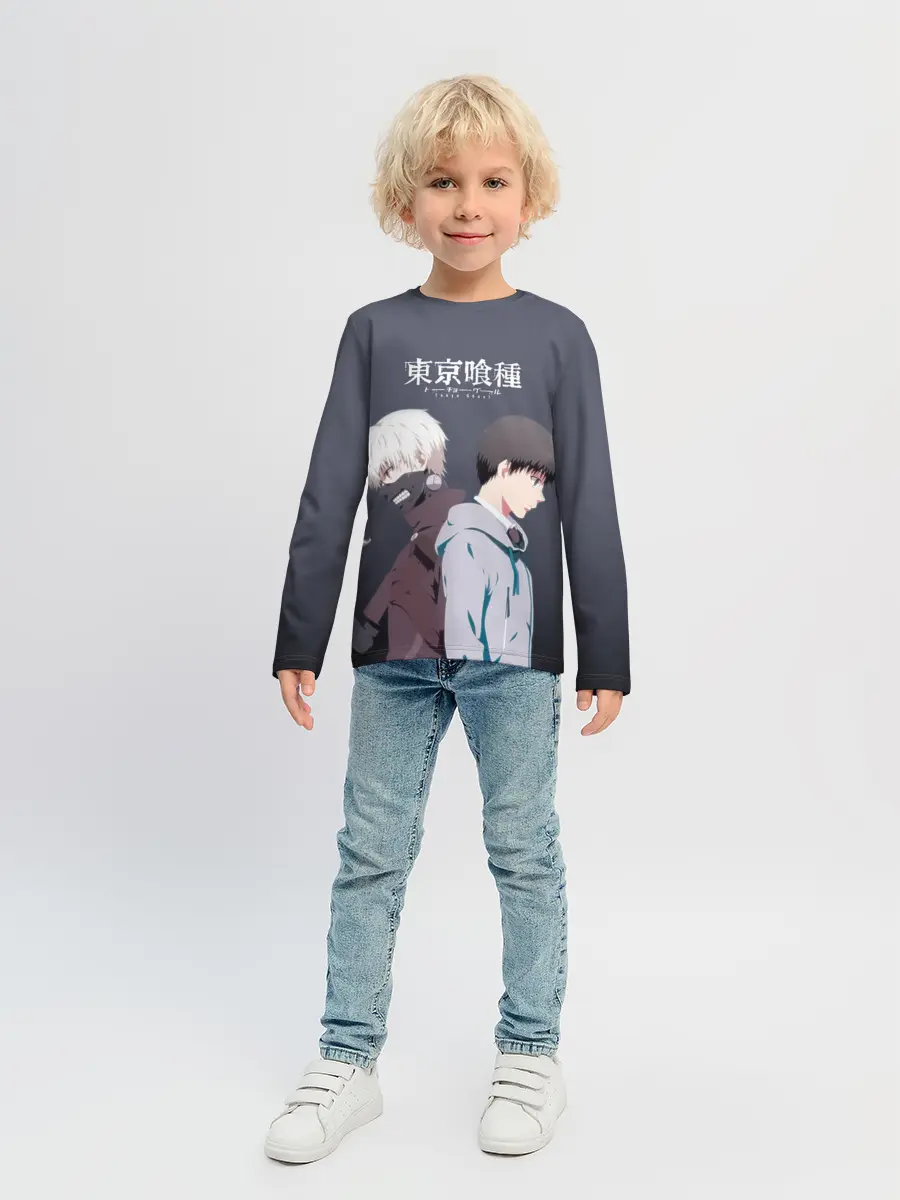 Детский лонгслив / Две стороны Канеки Кена