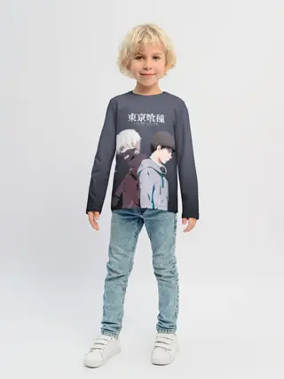 Детский лонгслив / Две стороны Канеки Кена