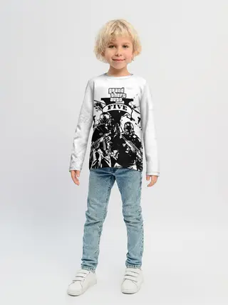 Детский лонгслив / GTA 5 / ГТА 5