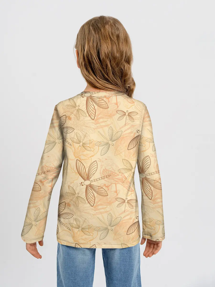 Детский лонгслив / Стрекоза