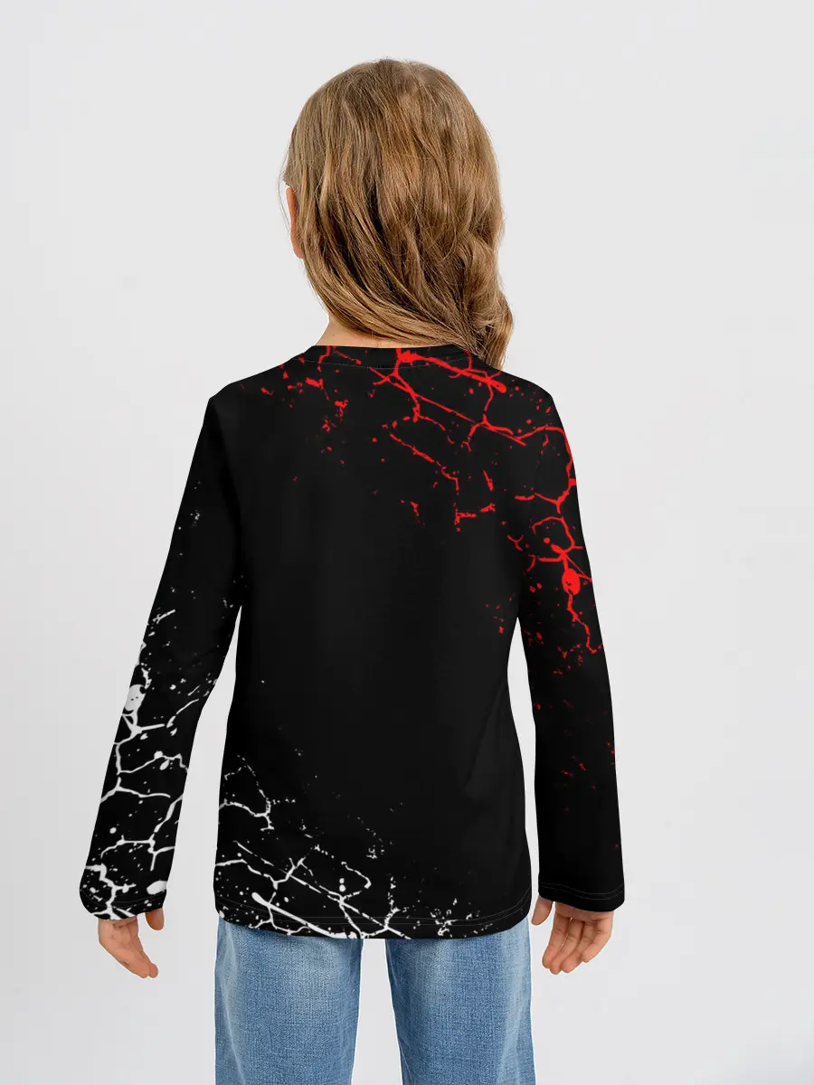 Детский лонгслив / Кулаки Сайтамы